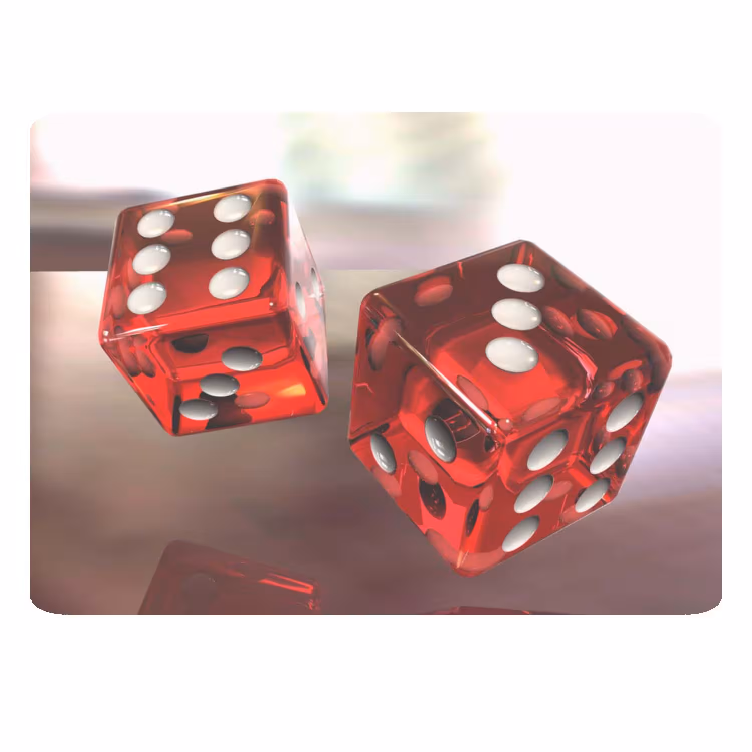 ماوس پد طرح تاس کد B227