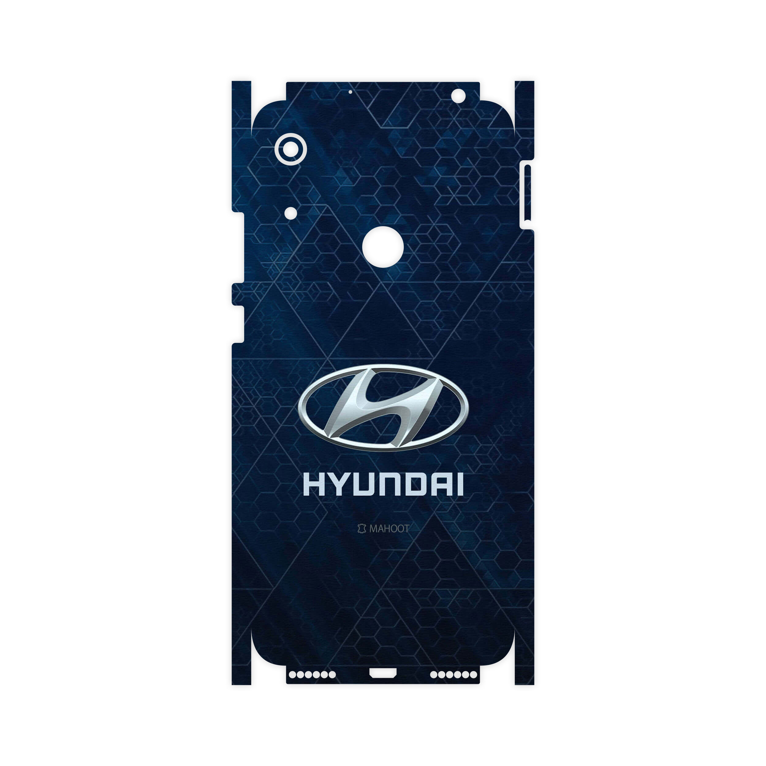 برچسب پوششی ماهوت مدل Hyundai-FullSkin مناسب برای گوشی موبایل هوآوی Y6s 2019