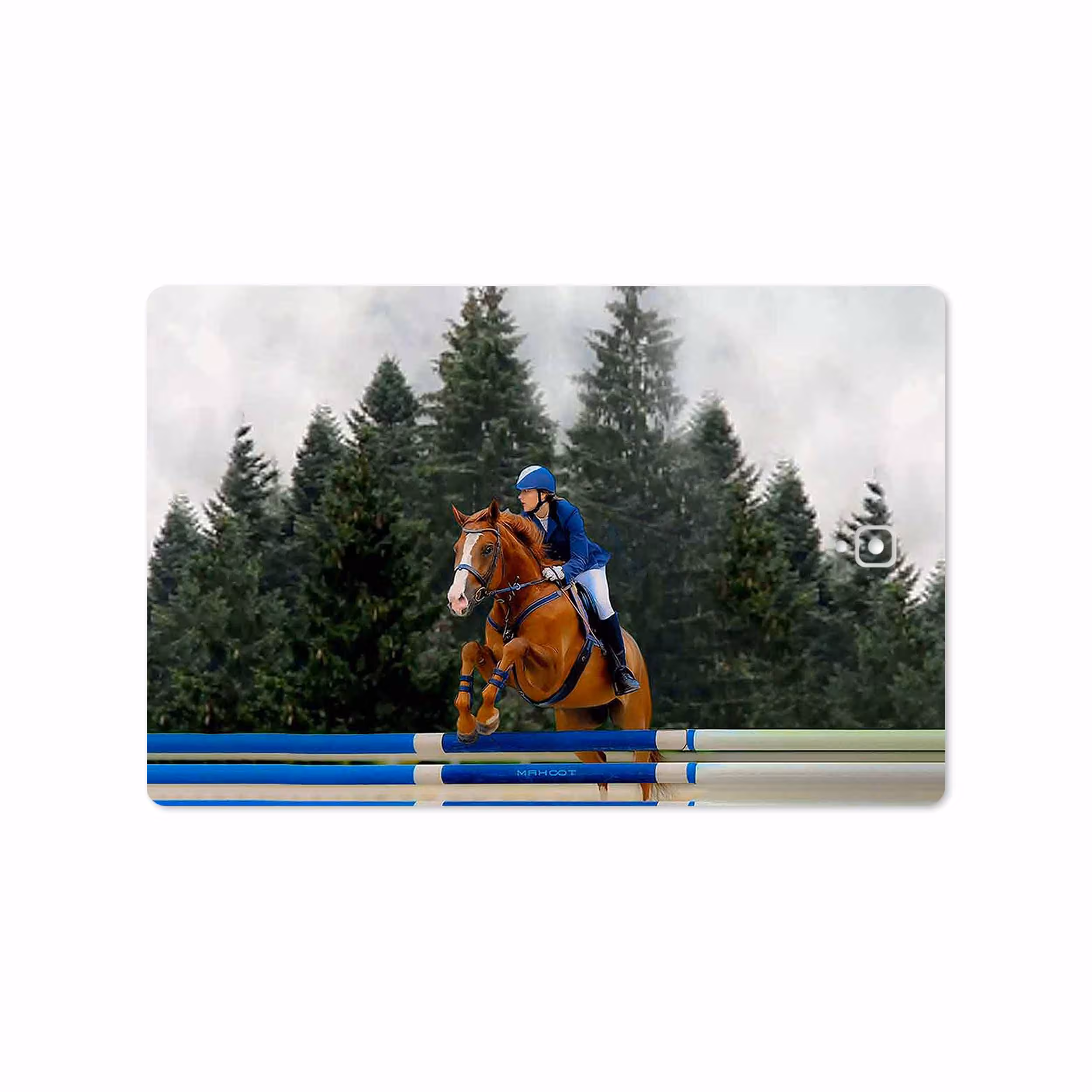 برچسب پوششی ماهوت مدل Equestrianism مناسب برای تبلت سامسونگ Galaxy Tab S3 9.7 2017 T825