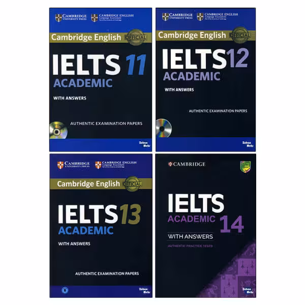 کتاب Cambridge English IELTS Academic اثر جمعی از نویسندگان نشر ابداع جلد 11 تا 14