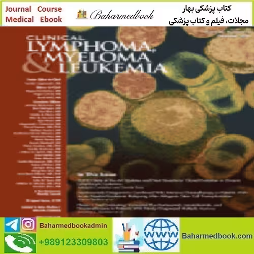 Clinical Lymphoma Myeloma and Leukemia Volume 20 Issue 1 to
