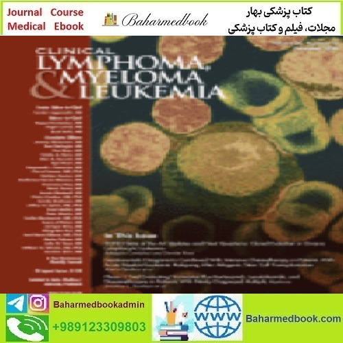 Clinical Lymphoma Myeloma and Leukemia Volume 20 Issue 1 to