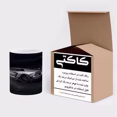 ماگ کاکتی طرح ماشین مدل mgs14357