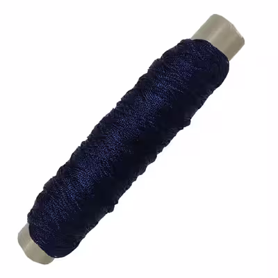 نخ دوخت چرم دوزی مدل ابریشمی Blu100m سایز 10 طول 100 متر