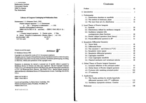 خرید و دانلود نسخه کامل کتاب Fourier integral operators