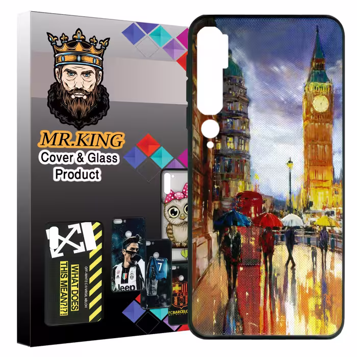 کاور مسترکینگ طرح شهر کد 1293 مناسب برای گوشی موبایل شیائومی Mi Note 10 / Note 10 pro 