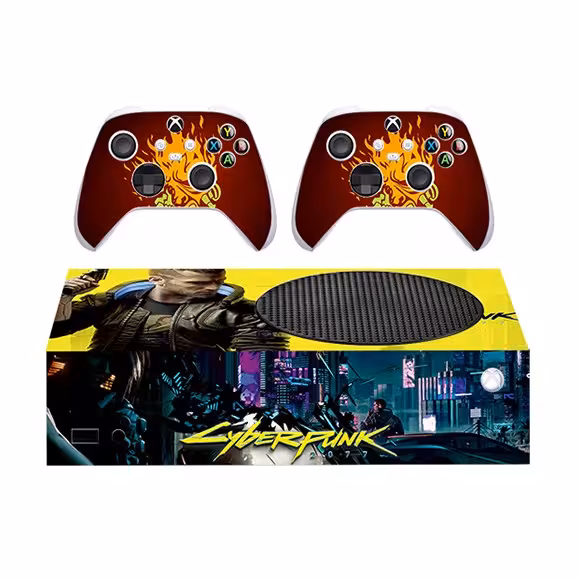 اسکین(برچسب)Xbox series s-طرح Cyberpunk-کد2-سفارشی