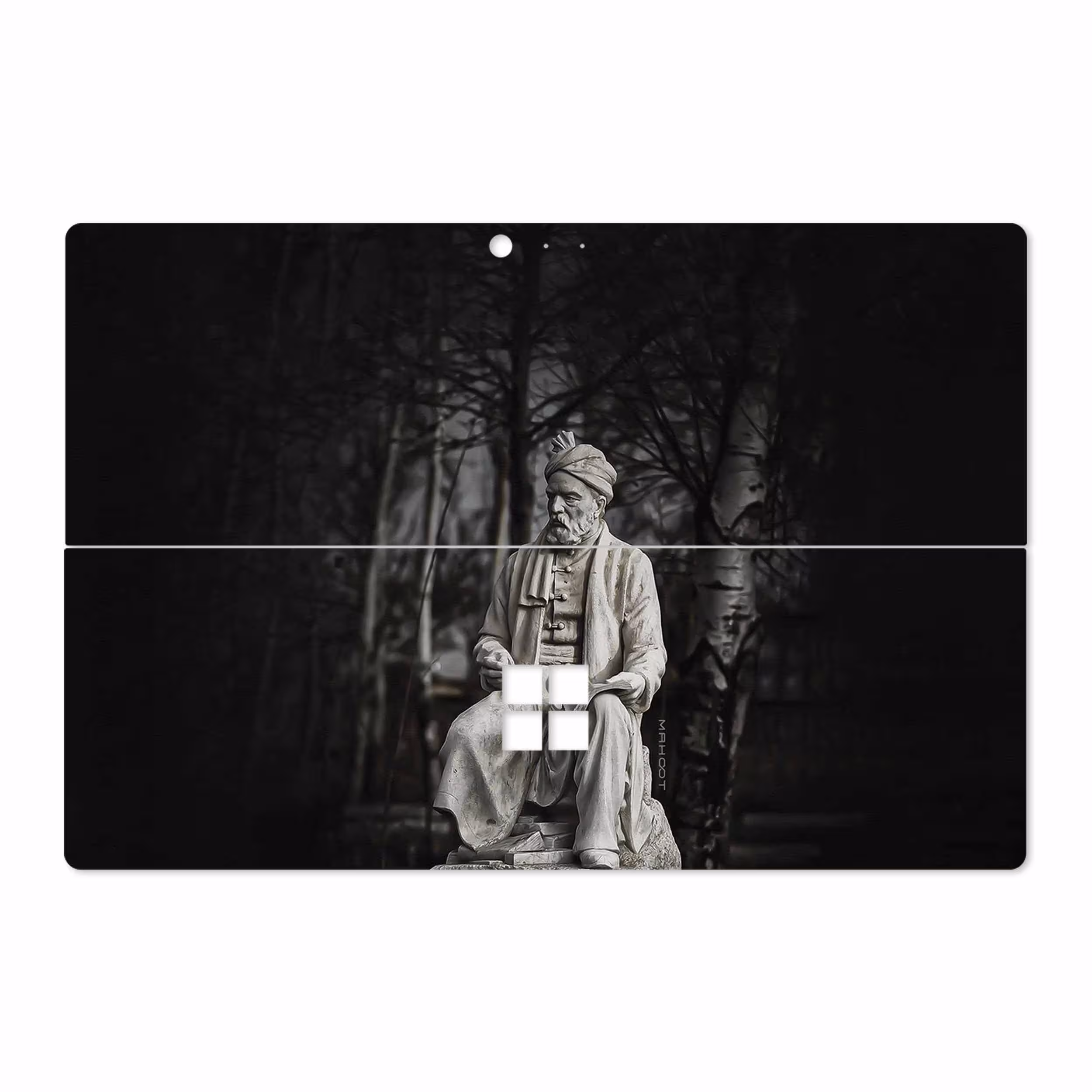 برچسب پوششی ماهوت مدل Ferdowsi-Logo مناسب برای تبلت مایکروسافت Surface Pro 4 2015