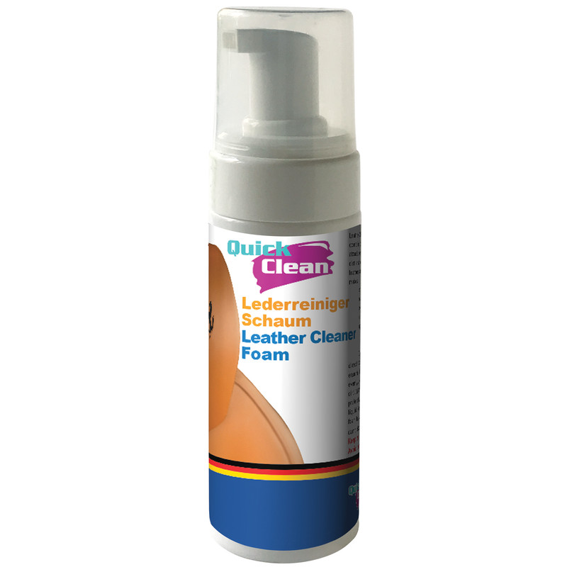 اسپری فوم تقویت کننده و تمیز کننده چرم کوئیک کلین مدل فراری وزن 150 میلی لیتر