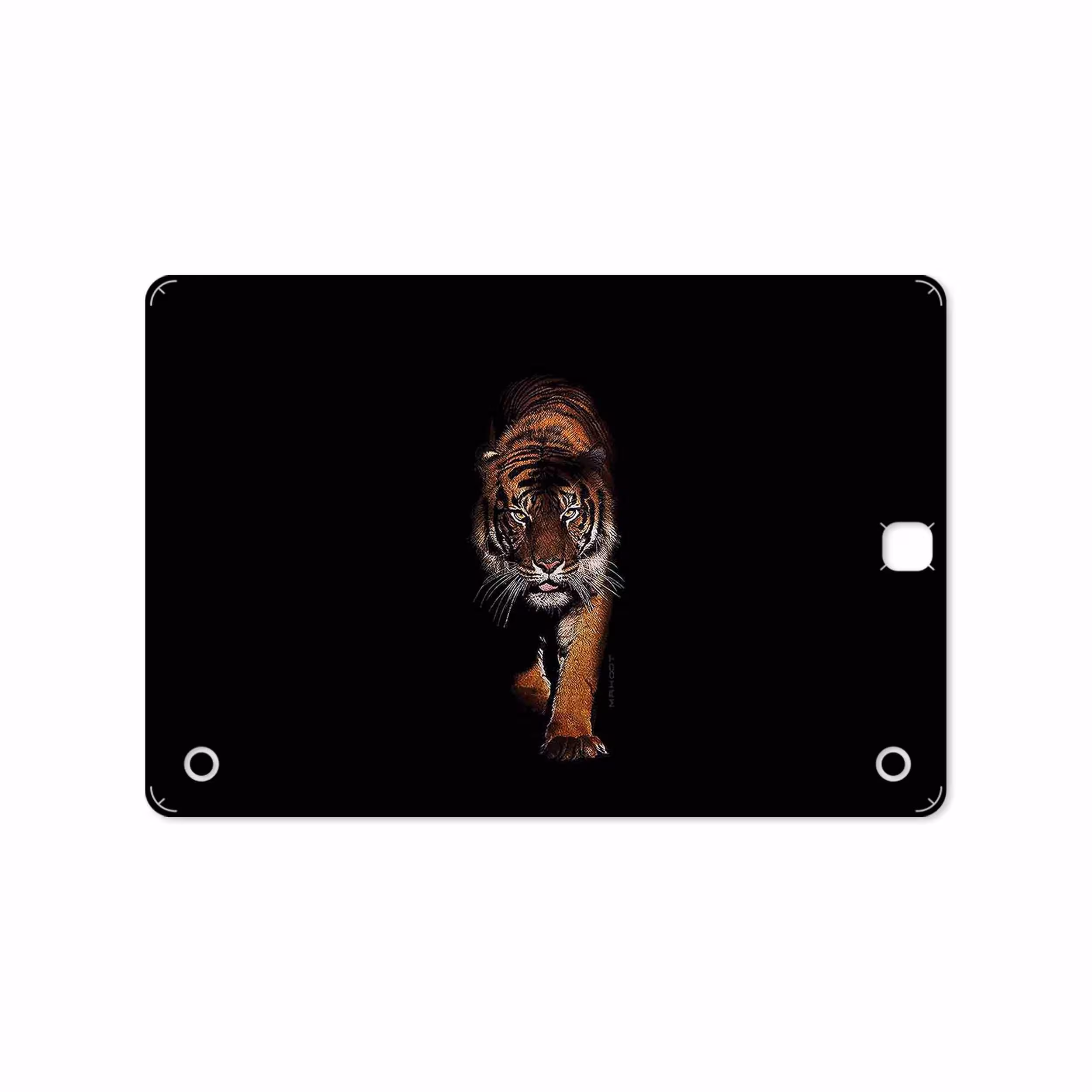 برچسب پوششی ماهوت مدل Wild Tiger مناسب برای تبلت سامسونگ Galaxy Tab A 9.7 2015 T550