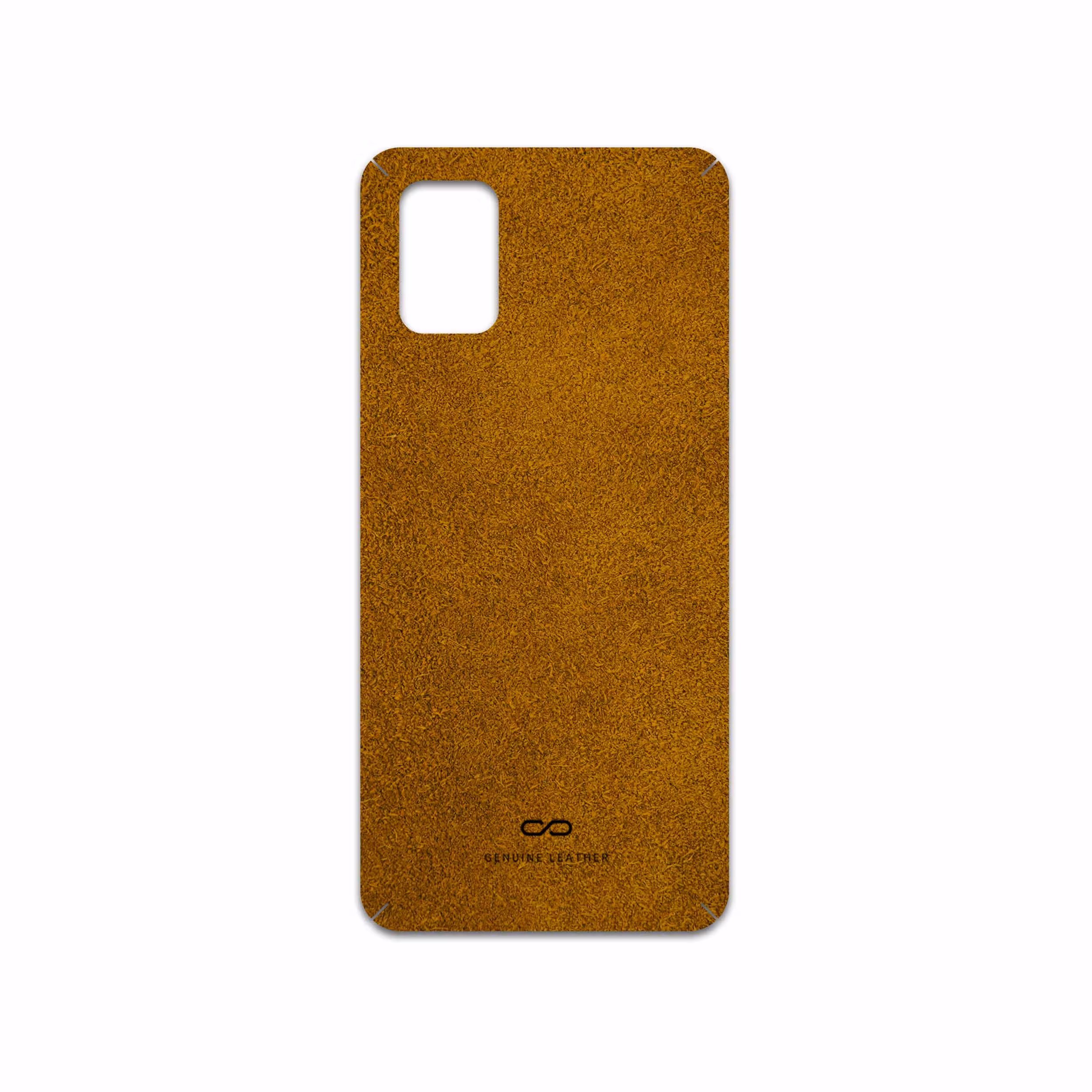 برچسب پوششی ماهوت مدل Brown-Chamois-Leather مناسب برای گوشی موبایل سامسونگ Galaxy M31S