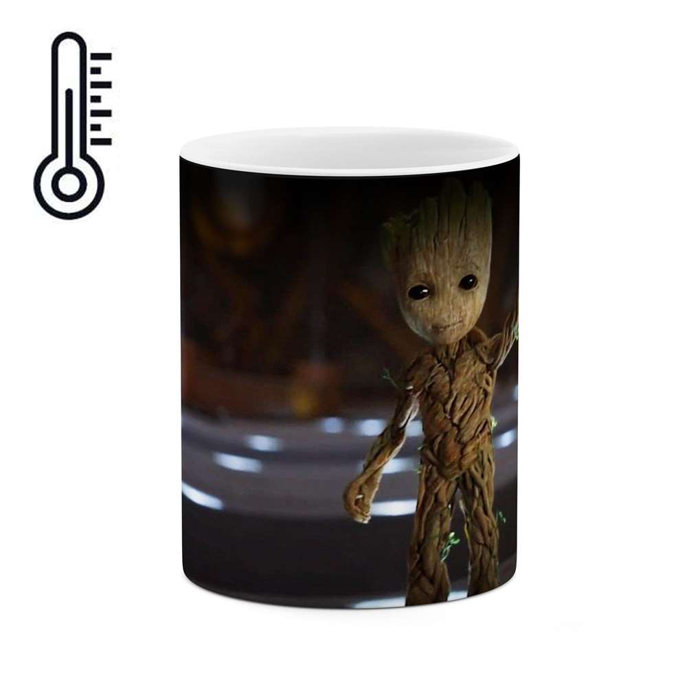 ماگ حرارتی طرح انیمیشن و فیلم The groot مدل mgph15372