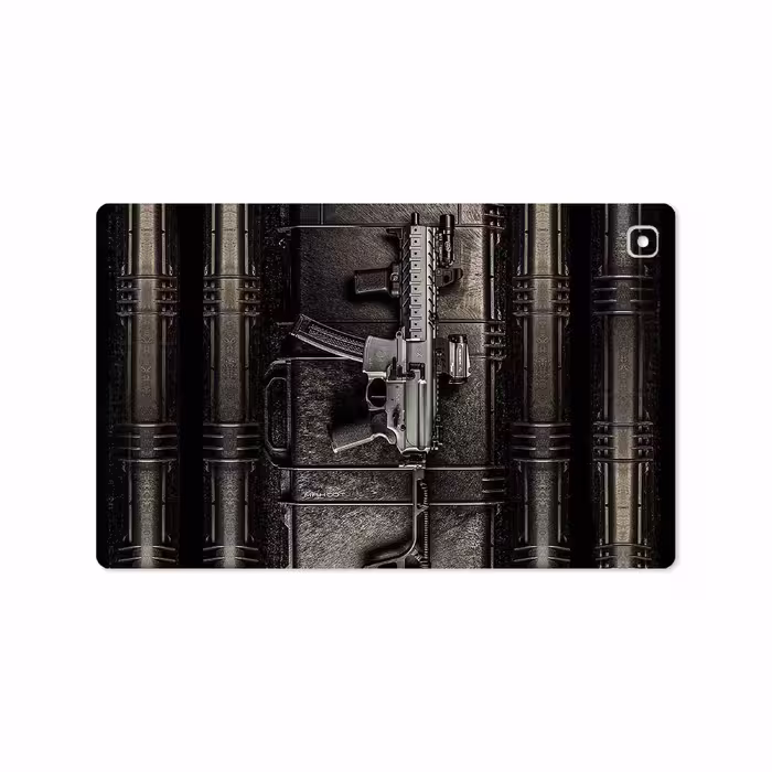 برچسب پوششی ماهوت مدل Gun مناسب برای تبلت سامسونگ Galaxy Tab A7 10.4 LTE 2020 T505