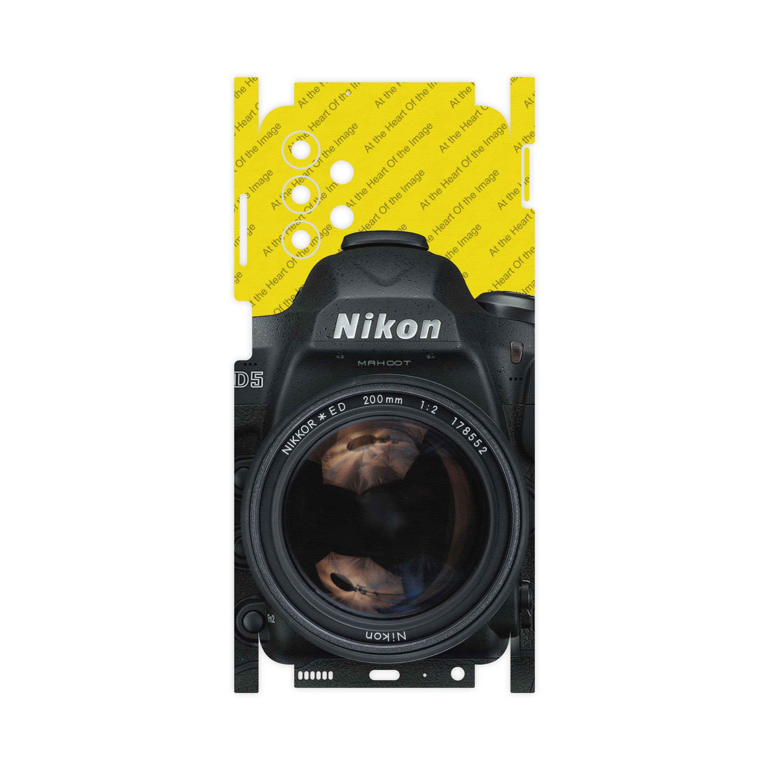 برچسب پوششی ماهوت مدل Nikon-Logo-FullSkin مناسب برای گوشی موبایل سامسونگ Galaxy A13