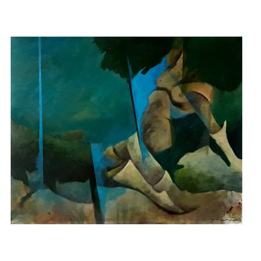 تابلو نقاشی طرح برزخ 3