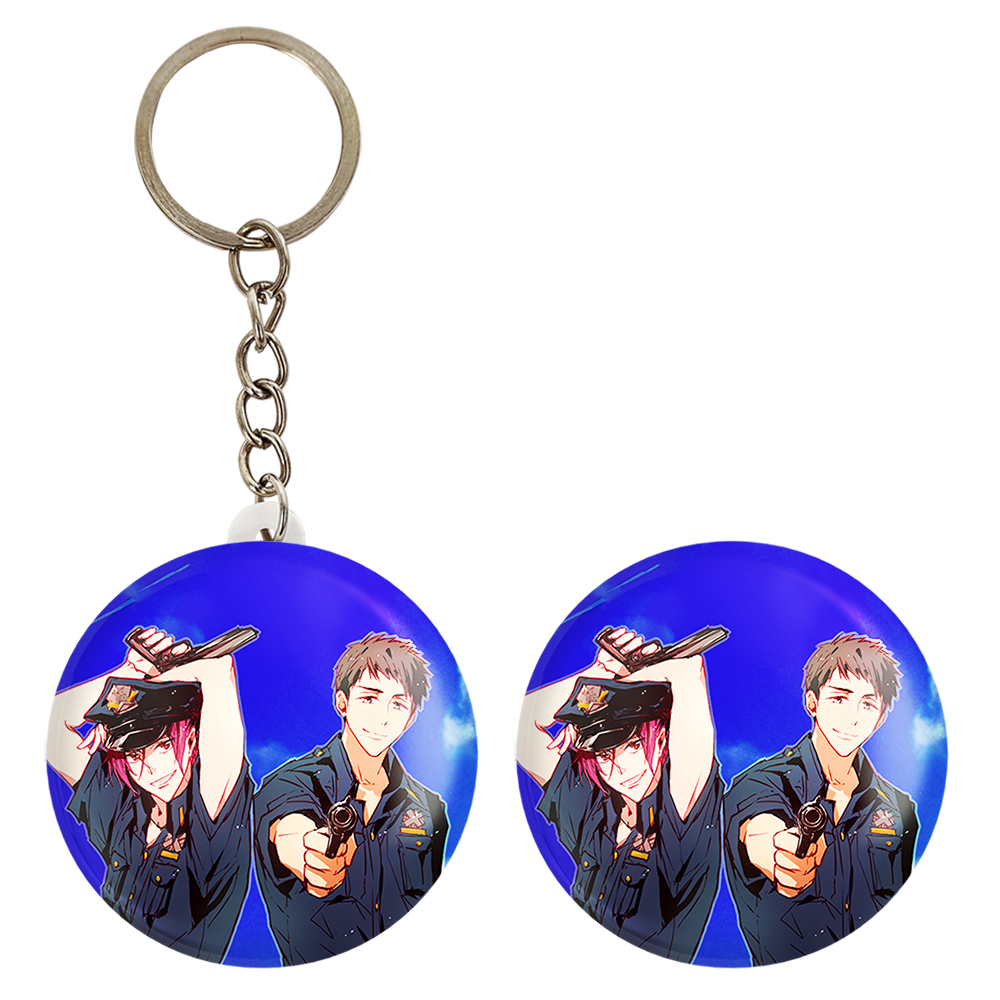 پیکسل خندالو مدل یامازاکی و رین انیمه فری کد 15627 به همراه جاکلیدی