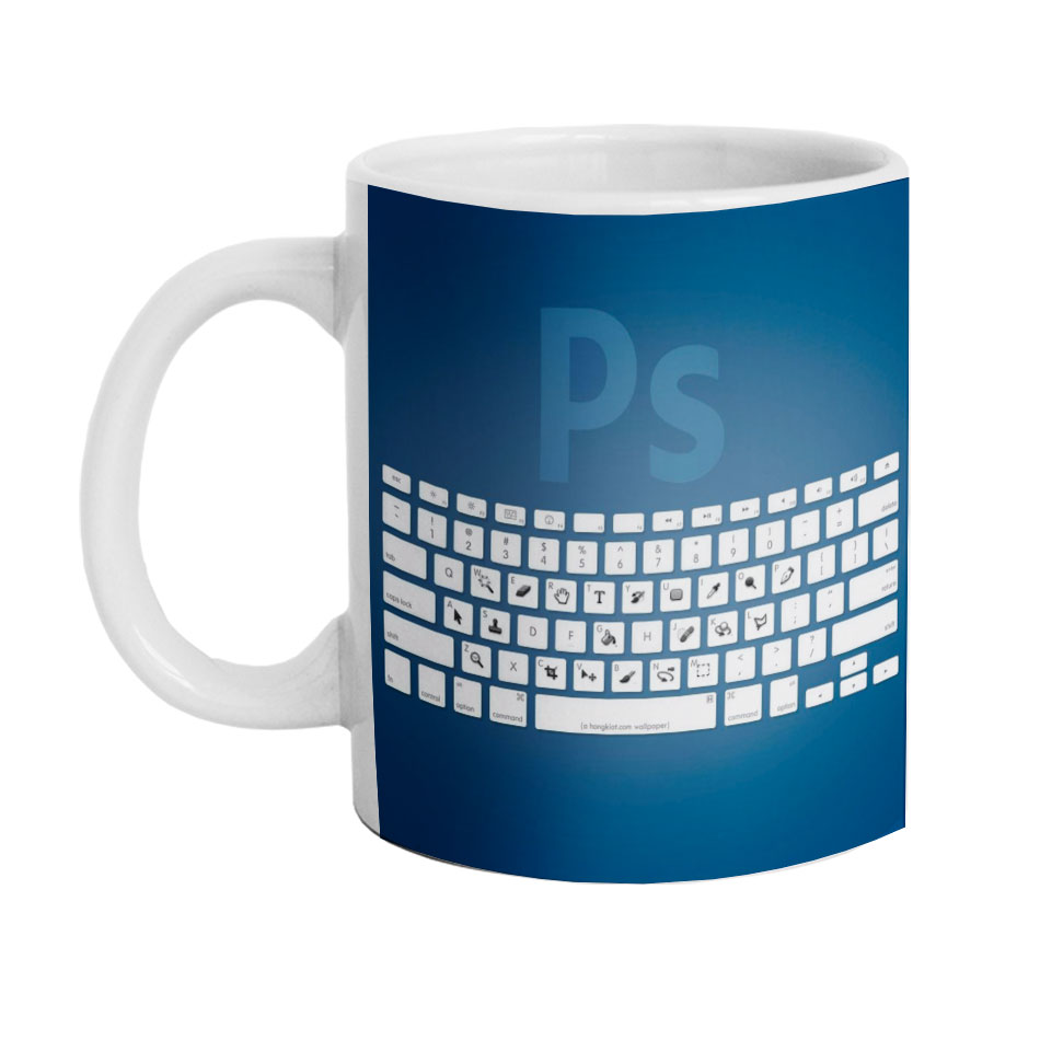 ماگ طرح فتوشاپ مدل M2470