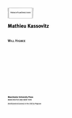 خرید و دانلود نسخه کامل کتاب Mathieu Kassovitz (French Film Directors)