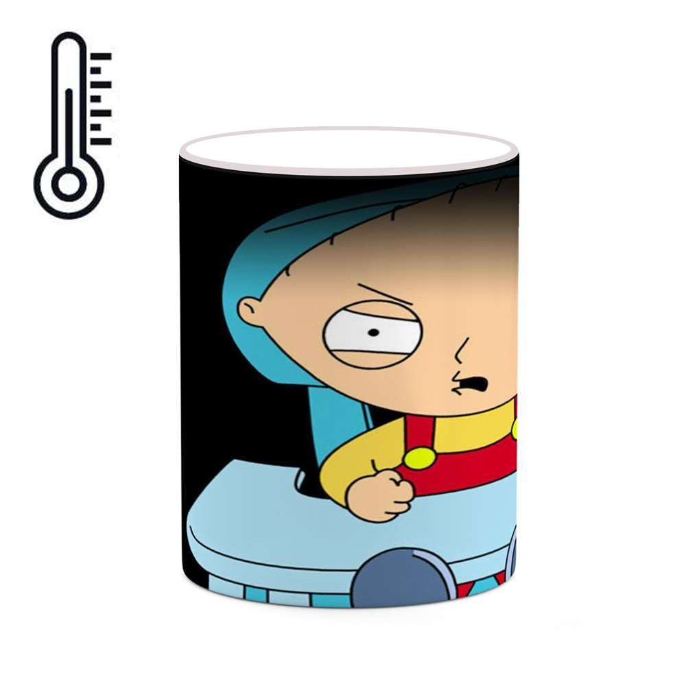 ماگ حرارتی کاکتی طرح کارتون Family Guy مدل mgh22594