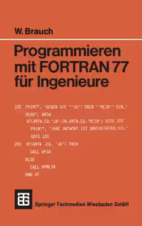 خرید و دانلود نسخه کامل کتاب Programmieren mit FORTRAN 77 für Ingenieure