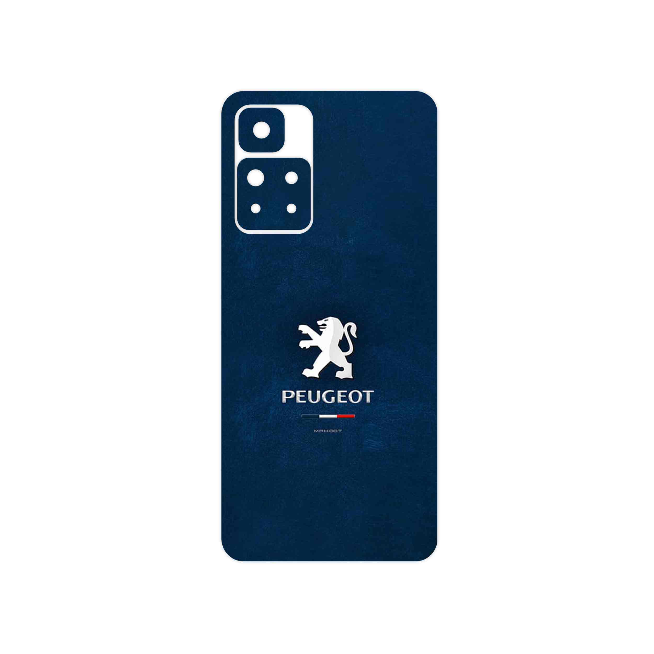 برچسب پوششی ماهوت مدل Peugeot_Logo مناسب برای گوشی موبایل شیائومی Redmi Note 11 Pro Plus 5G