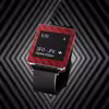 برچسب ماهوت طرح Red Fiber مناسب برای ساعت هوشمند ال جی G Watch
