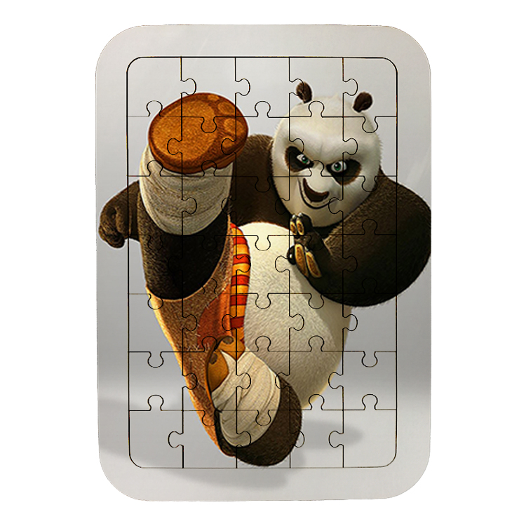 پازل 35 تکه مدل پاندا مونگ فو کار کد 26