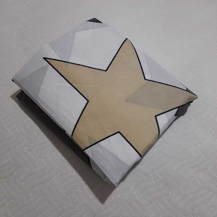 سرویس ملحفه مدل کشدوز niki06.25 180 طرح استار کد دو نفره سه تکه