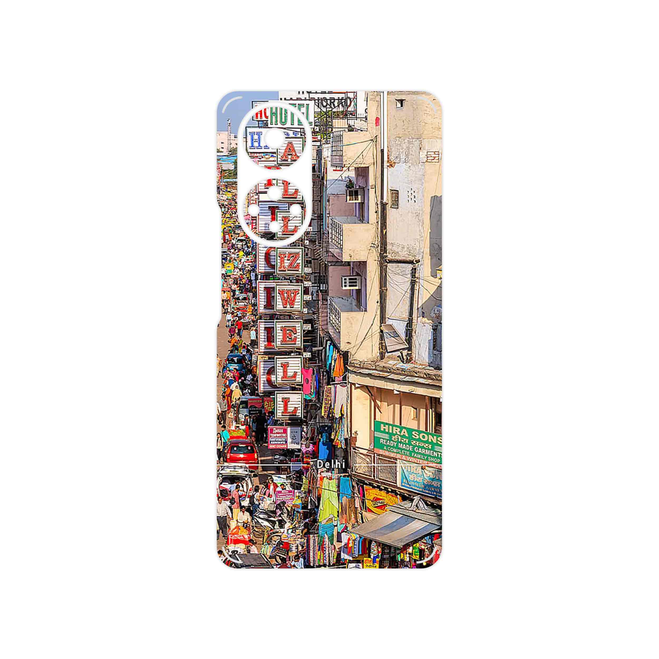برچسب پوششی ماهوت مدل City of Delhi مناسب برای گوشی موبایل آنر 50