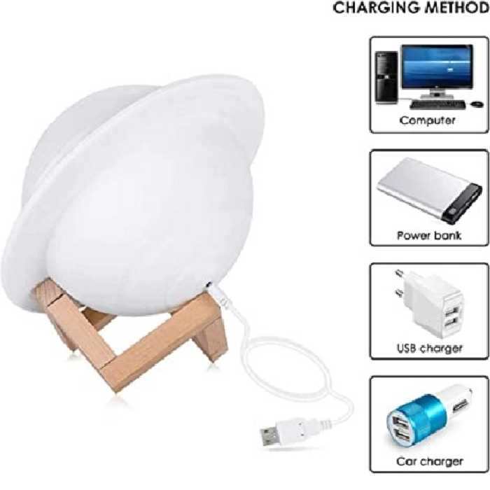 آباژور رومیزی مدل سیاره زحل L7