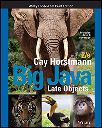 خرید و دانلود نسخه کامل کتاب Big Java: Late Objects (2nd Edition)