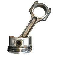 خرید شاتون و پیستون سمند EF7 ایساکو با رینگ TC توربوشارژ 412500499 | اتوموبی