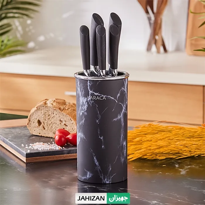 سرویس چاقو کاراجا مدل ماربل کد1995