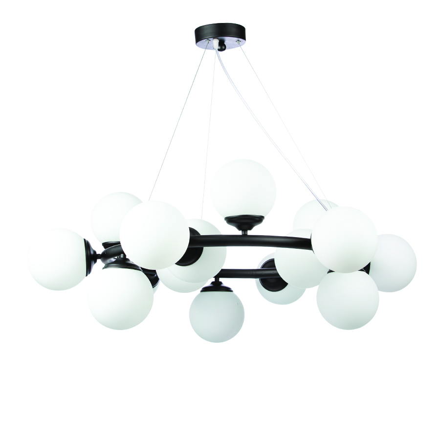 لوستر 15 شعله مدل مولکولی