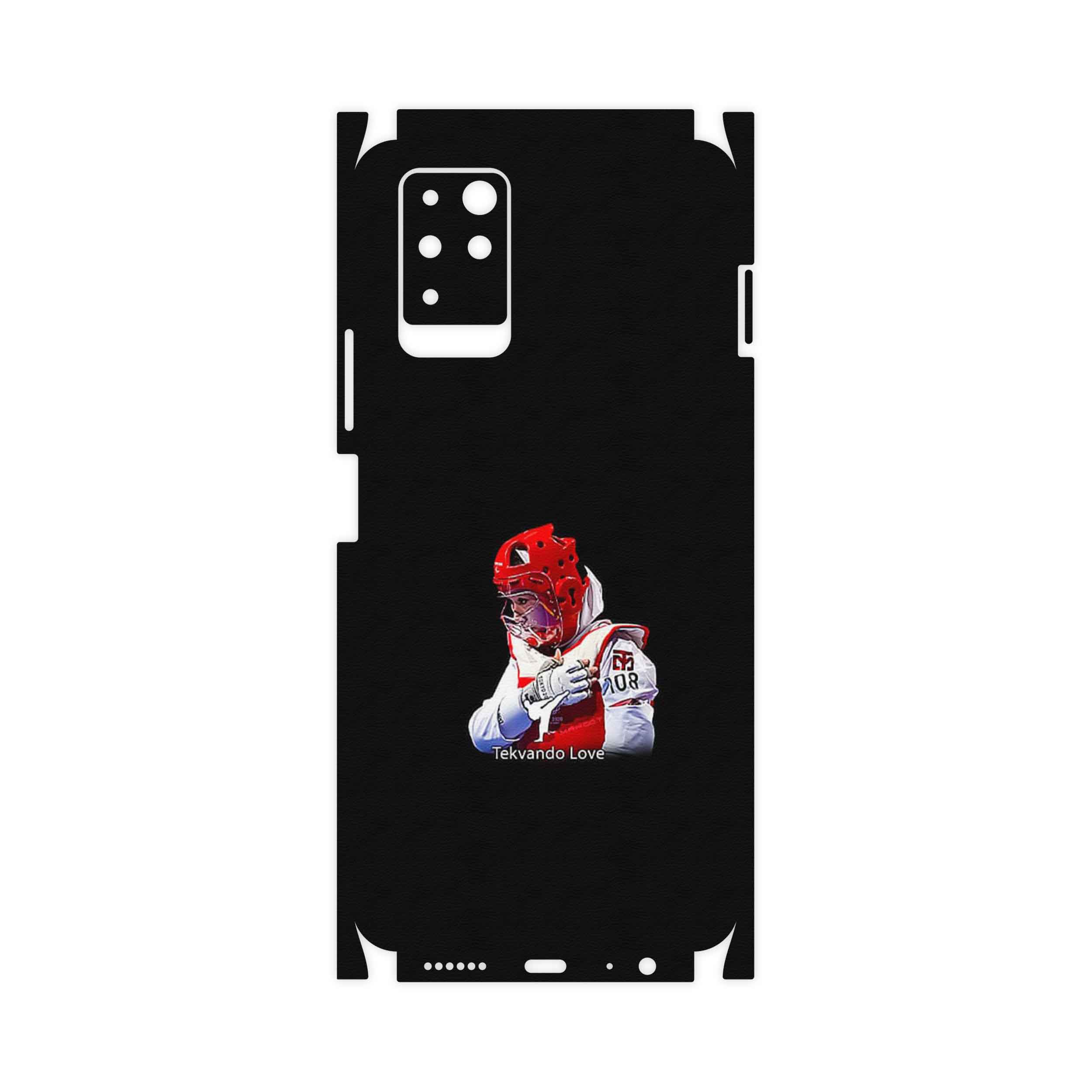 برچسب پوششی ماهوت مدل Tekvando-FullSkin مناسب برای گوشی موبایل اینفینیکس Note 10