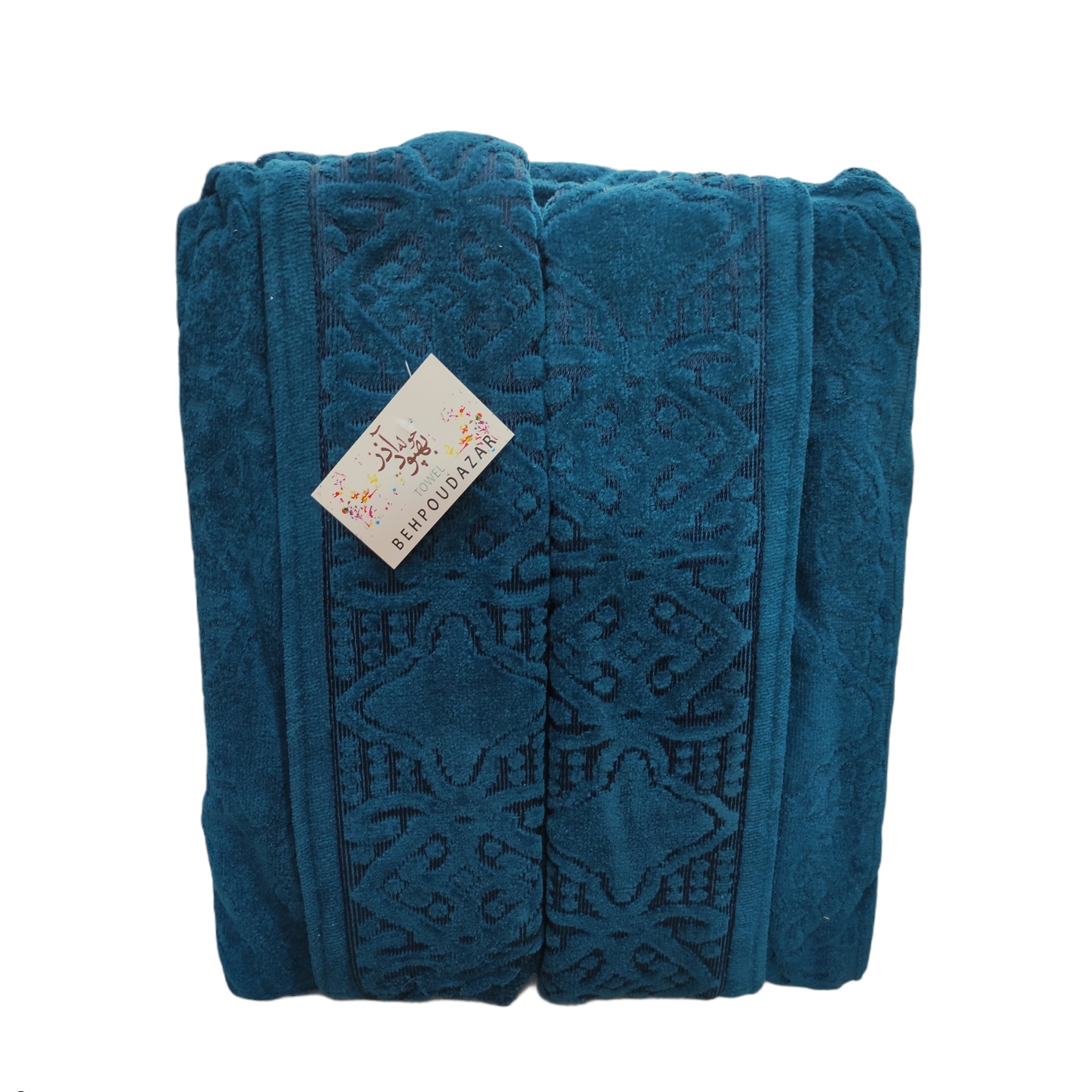 حوله پالتویی بهپود آذر تبریز طرح ابریشم سایز 125