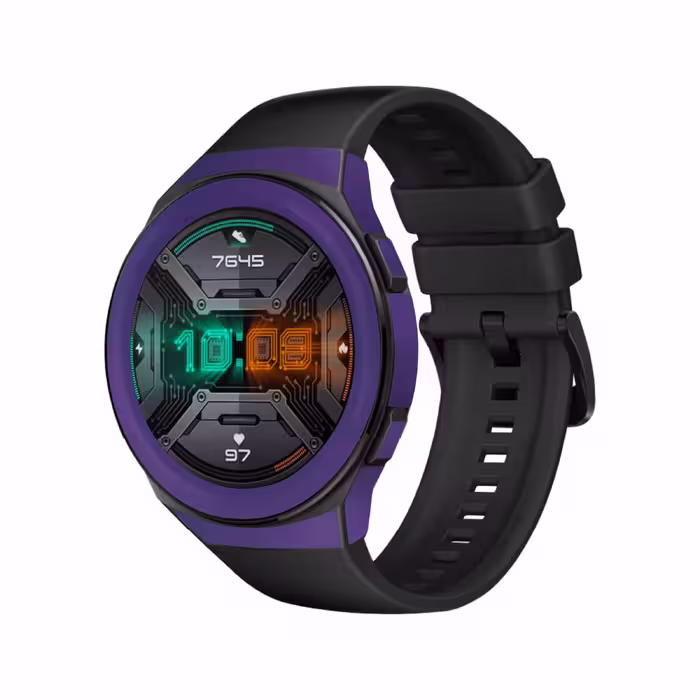 برچسب ماهوت طرح Matte BlueBerry مناسب برای ساعت هوشمند هوآوی Watch GT 2e