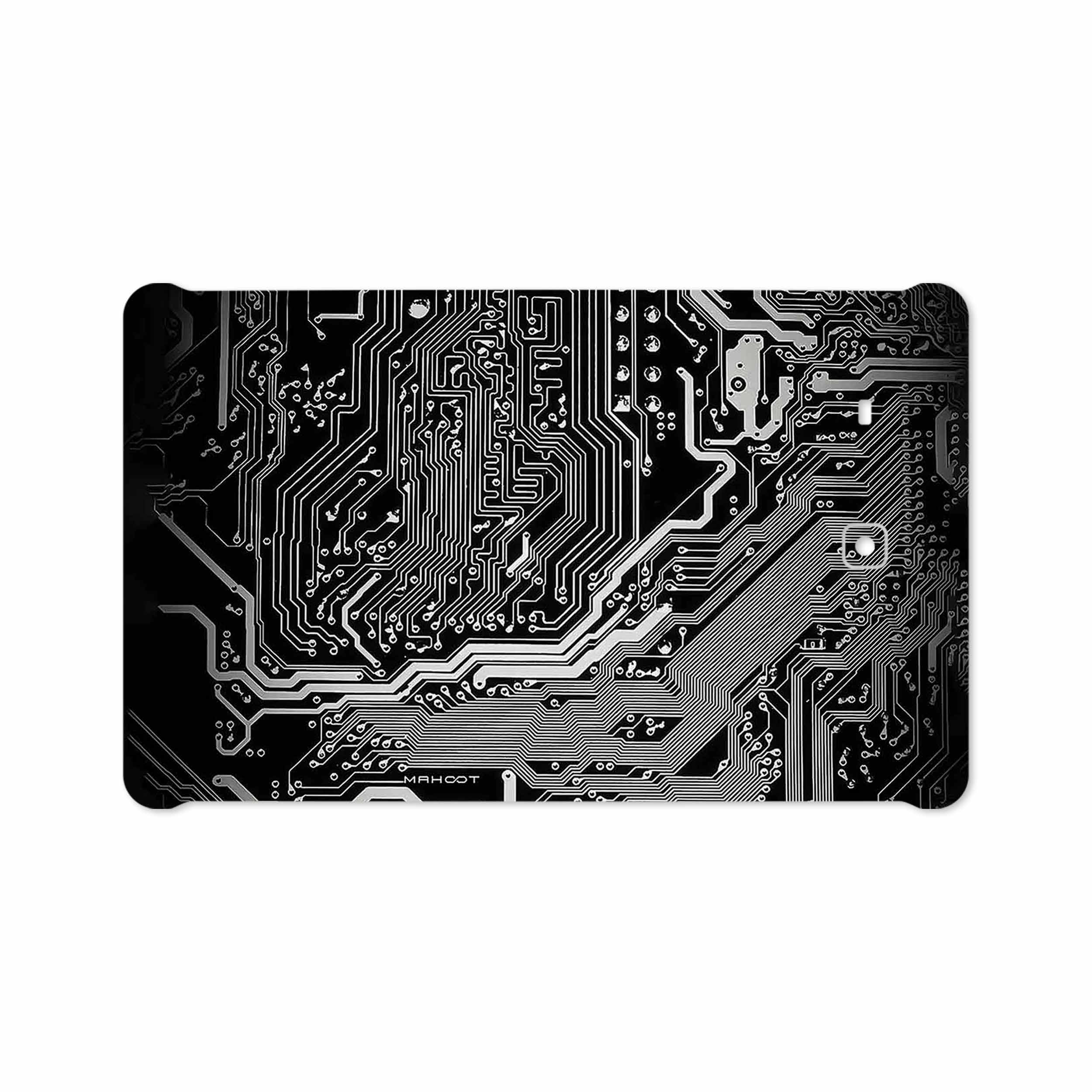 برچسب پوششی ماهوت مدل Black Printed Circuit Board مناسب برای تبلت سامسونگ Galaxy Tab E 9.6 2015 T560