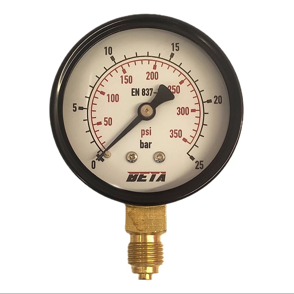 گیج فشار بتا خشک مدل 25bar-6cm