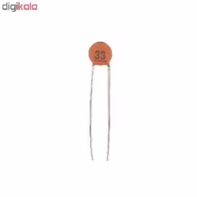 خازن عدسی 33 پیکو فاراد کد 933 بسته 50 عددی