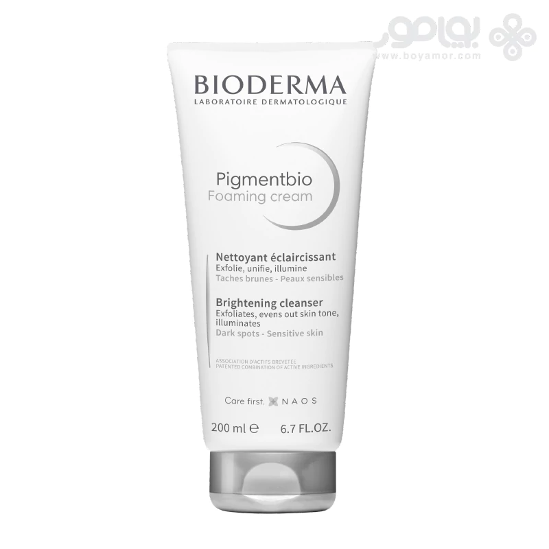فوم شستشوی ضد لک و روشن کننده بایودرما مدل PIGMENTBIO حجم 200 میل