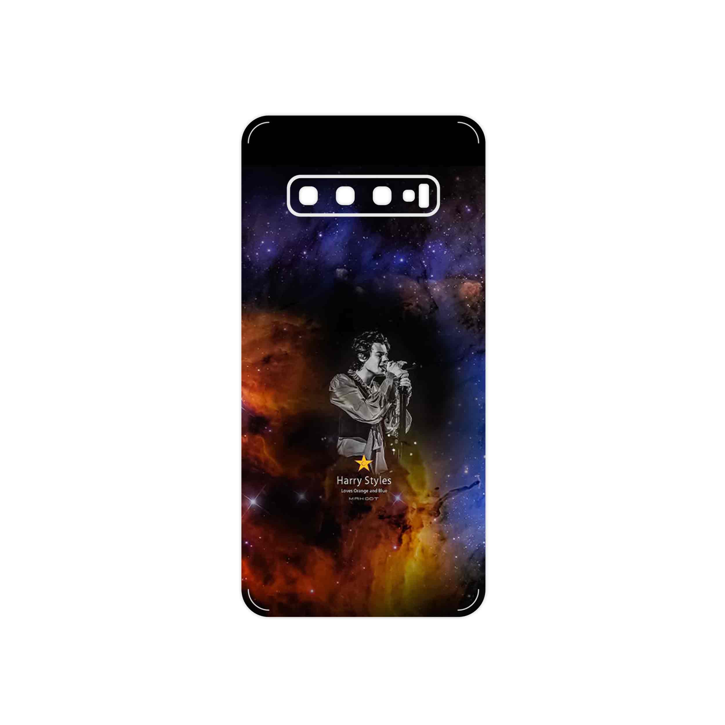 برچسب پوششی ماهوت مدل Harry Styles مناسب برای گوشی موبایل سامسونگ Galaxy S10