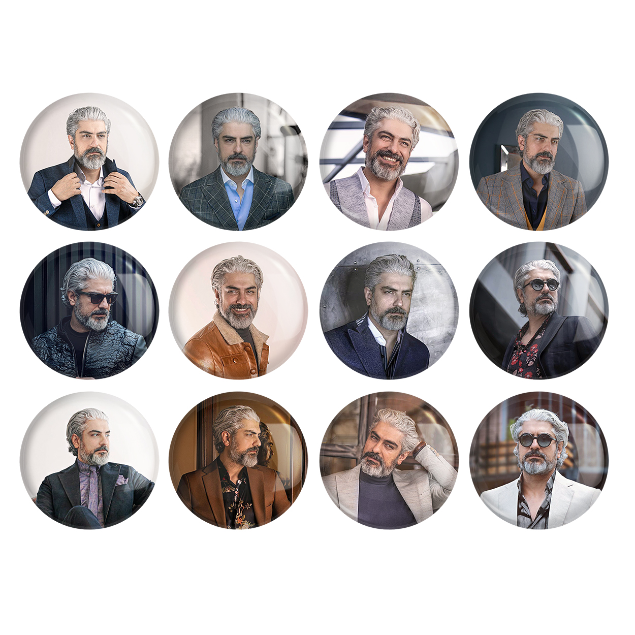 پیکسل خندالو مدل مهدی پاکدل کد 369 مجموعه 12 عددی