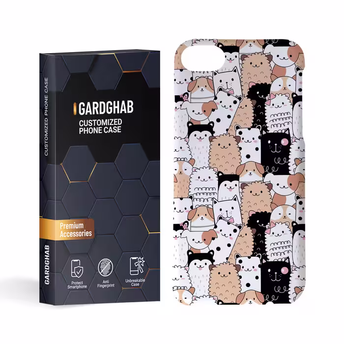 کاور گارد قاب مدل فانتزی مناسب برای گوشی موبایل اپل iphone 7 8 se2020