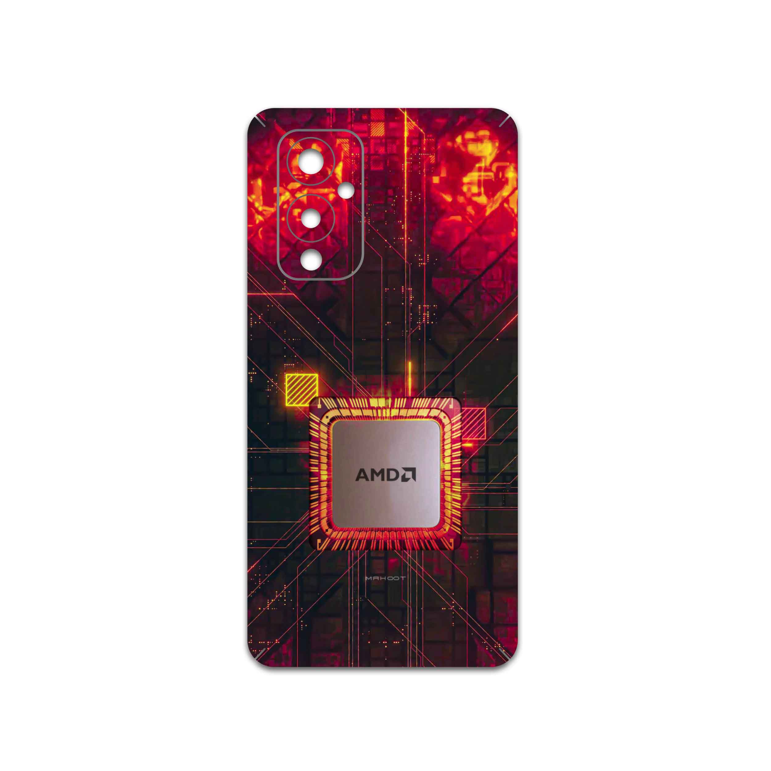 برچسب پوششی ماهوت مدل AMD-Brand مناسب برای گوشی موبایل وان پلاس 9