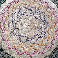 سفره های حصیری یک متری