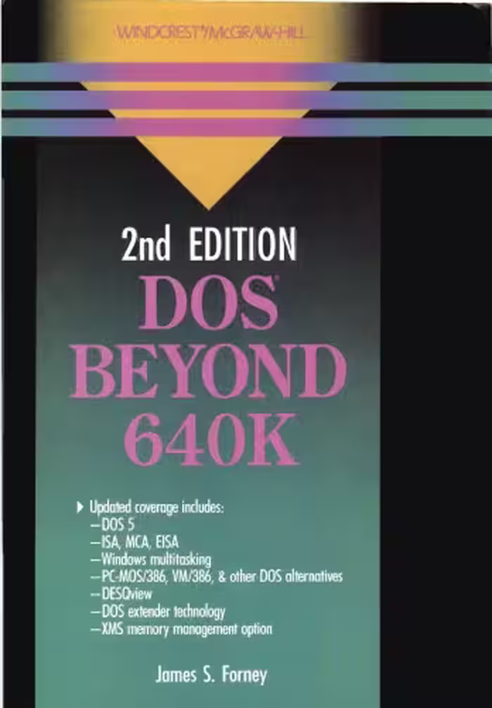 خرید و دانلود نسخه کامل کتاب DOS Beyond 640K