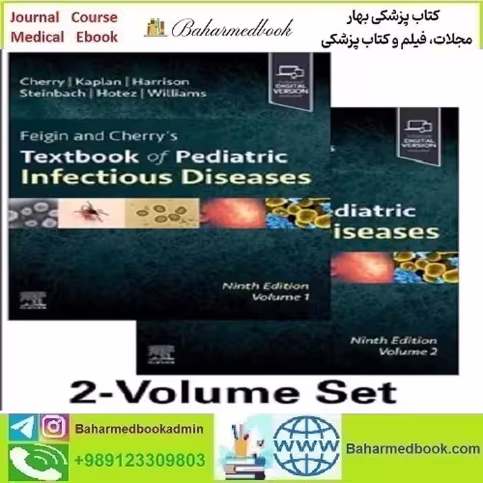Feigin and Cherry's Textbook of Pediatric Infectious Diseases 2 Volume Set 2025 TRUE PDF price 15€ کتاب الکترونیکی - کتاب پزشکی بهار