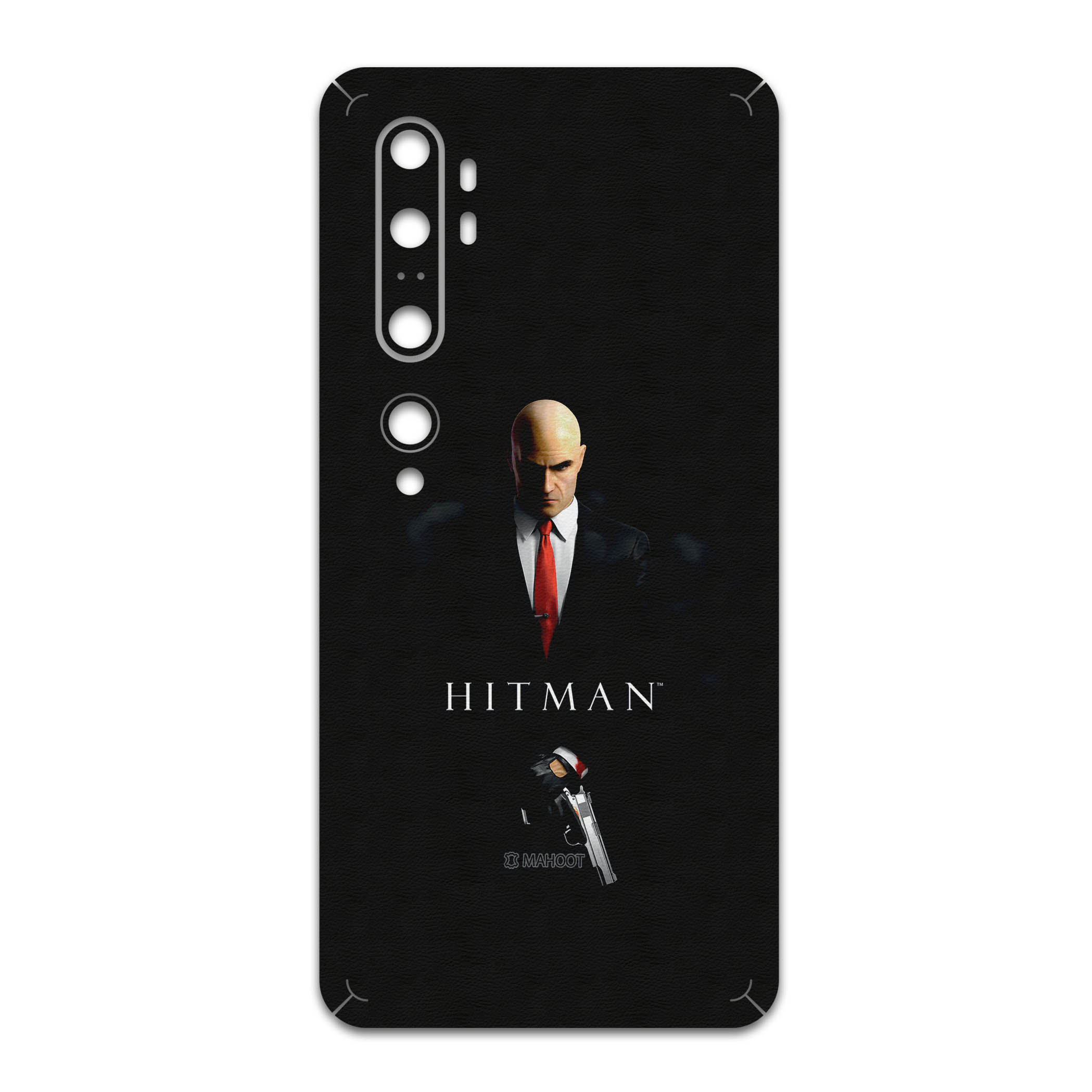 برچسب پوششی ماهوت مدل HITMAN-Game مناسب برای گوشی موبایل شیائومی Mi Note 10 Pro