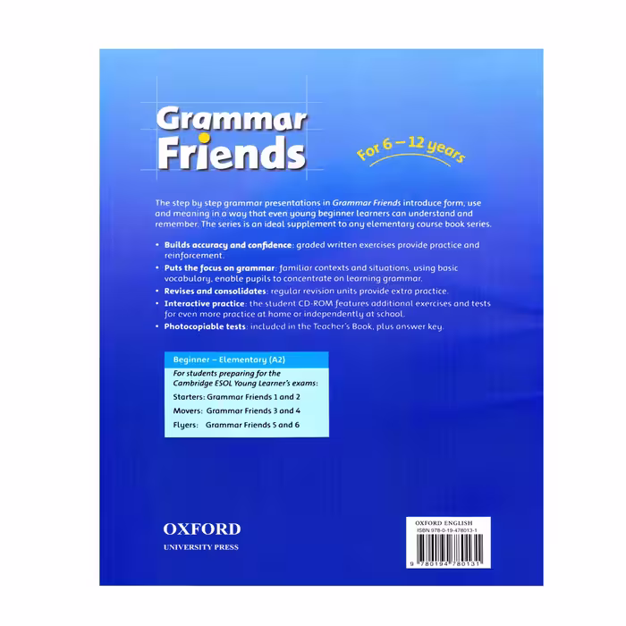 کتاب Grammar Friends 1 اثر Tim Ward انتشارات الوند پویان